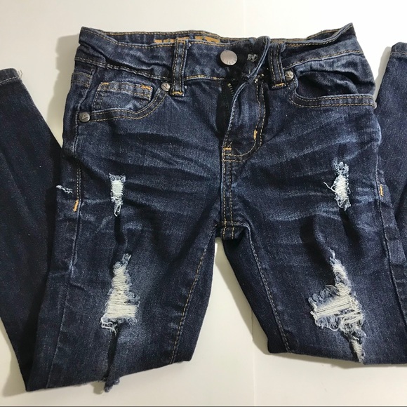 Jeans V.I.P. Distressed little Girl pants - Picture 10 of 10